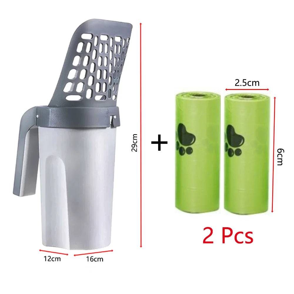 Pelle avec poubelle