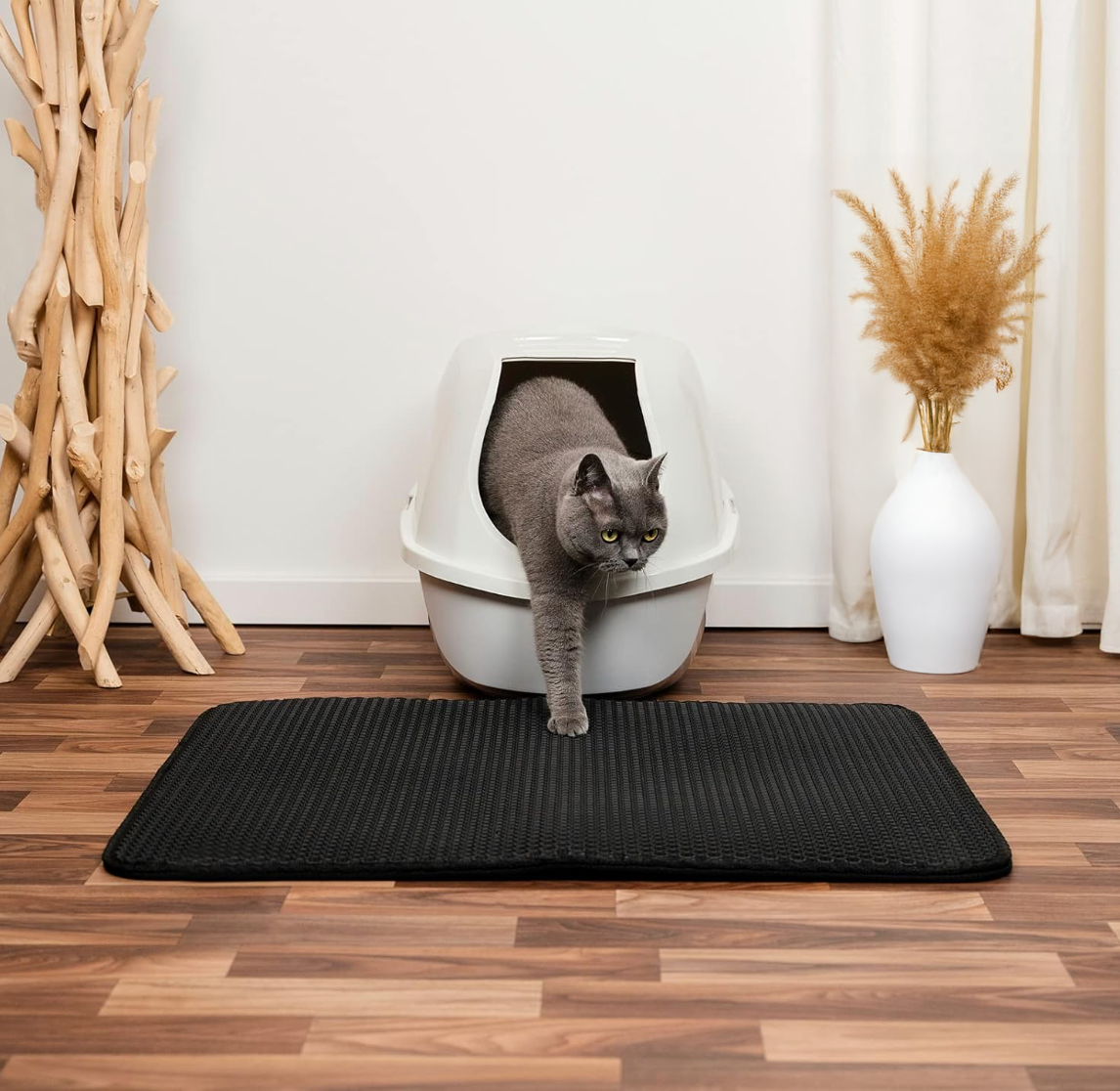 Tapis de litière anti-éparpillement