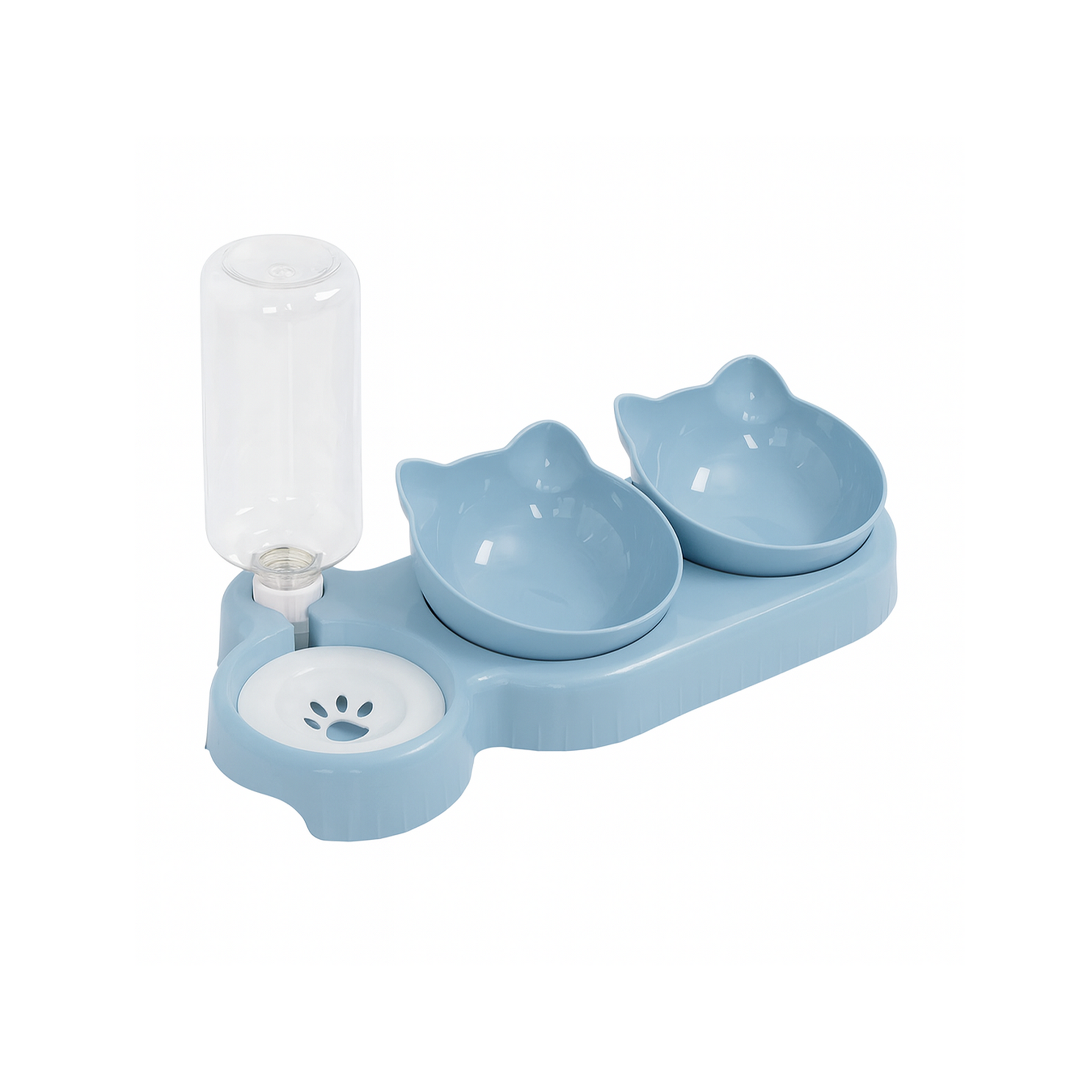 Gamelle double avec distributeur d'eau