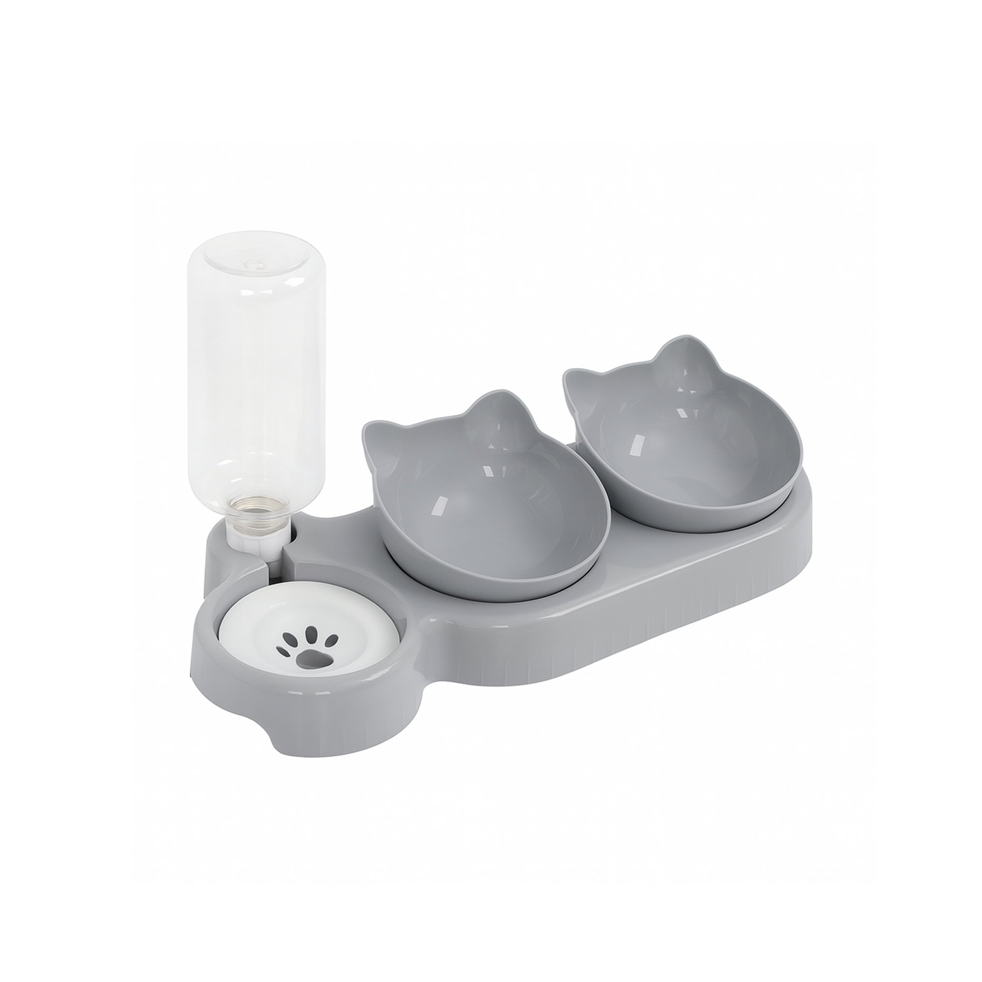 Gamelle double avec distributeur d'eau